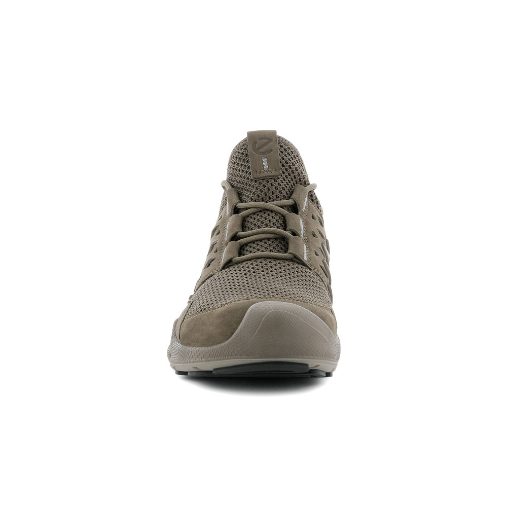 Mens Hiking Shoes - ECCO Biom Aex Low Gtx - Dark Grey - 1785IYCJH